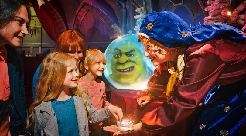 Parc d'attractions Shrek's Adventure London ! Découvrez une expérience immersive