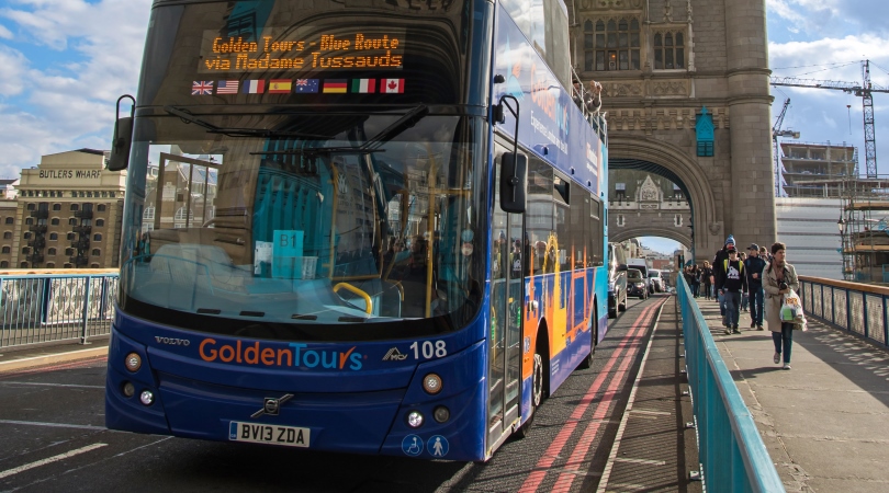 Bus touristique Hop-on Hop-off London 